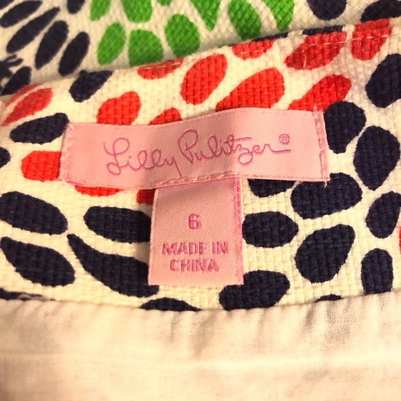Lilly Pulitzer Roslyn Open Call Lined Skirt 6 - Picture 5 of 6